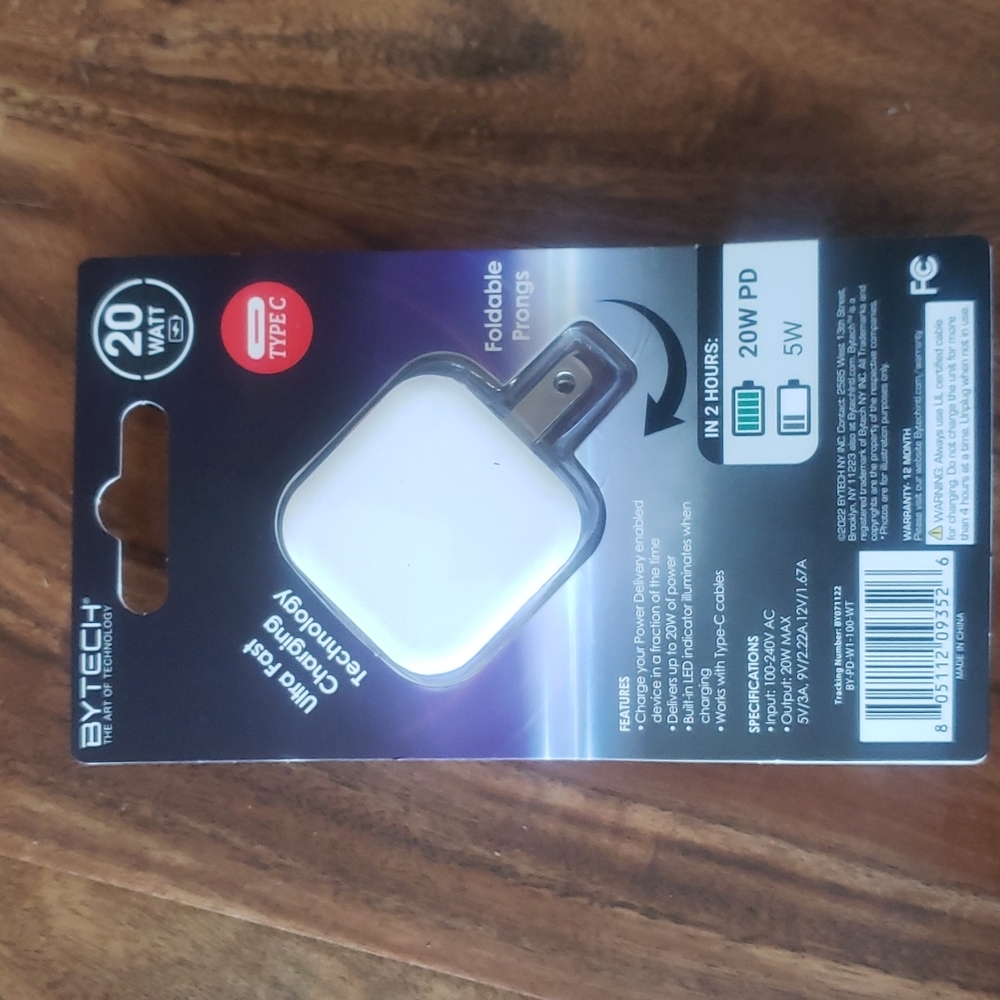 ByTech Type C PD 3.0 home charger - Picture 2 of 5